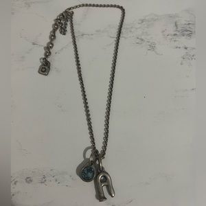 Uno de 50 necklace letter A